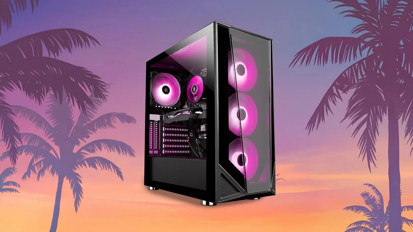 pic of pc tower on gta bk ground