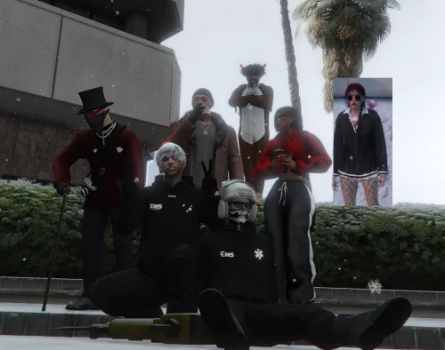 a few members of the staff staff-group